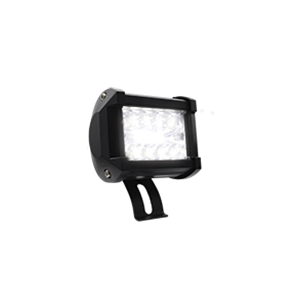 FARO CUADRADO 40 LED LUZ BLANCA FIJA