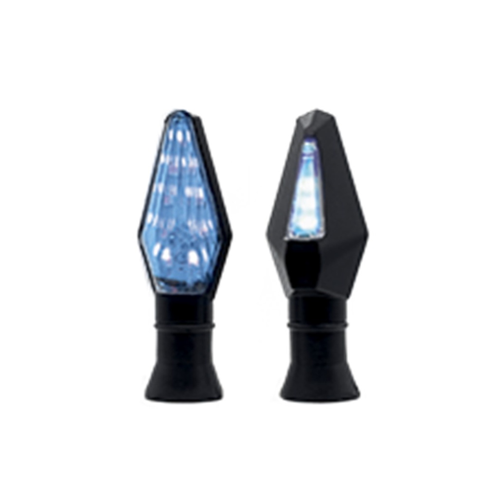 DIRECCIONAL LED DUO TIPO ROMBO UNIVERSAL (AZUL)