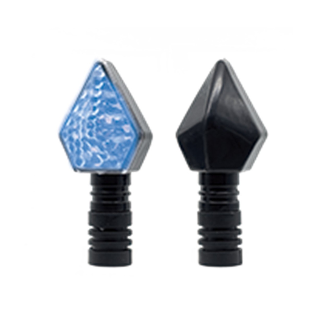 DIRECCIONAL LED TIPO ROMBO UNIVERSAL (AZUL)
