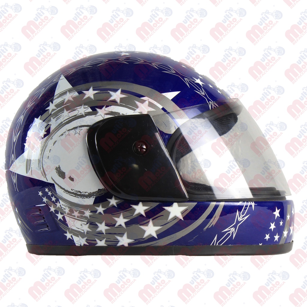CASCO CERRADO INFANTIL UNI/AZUL