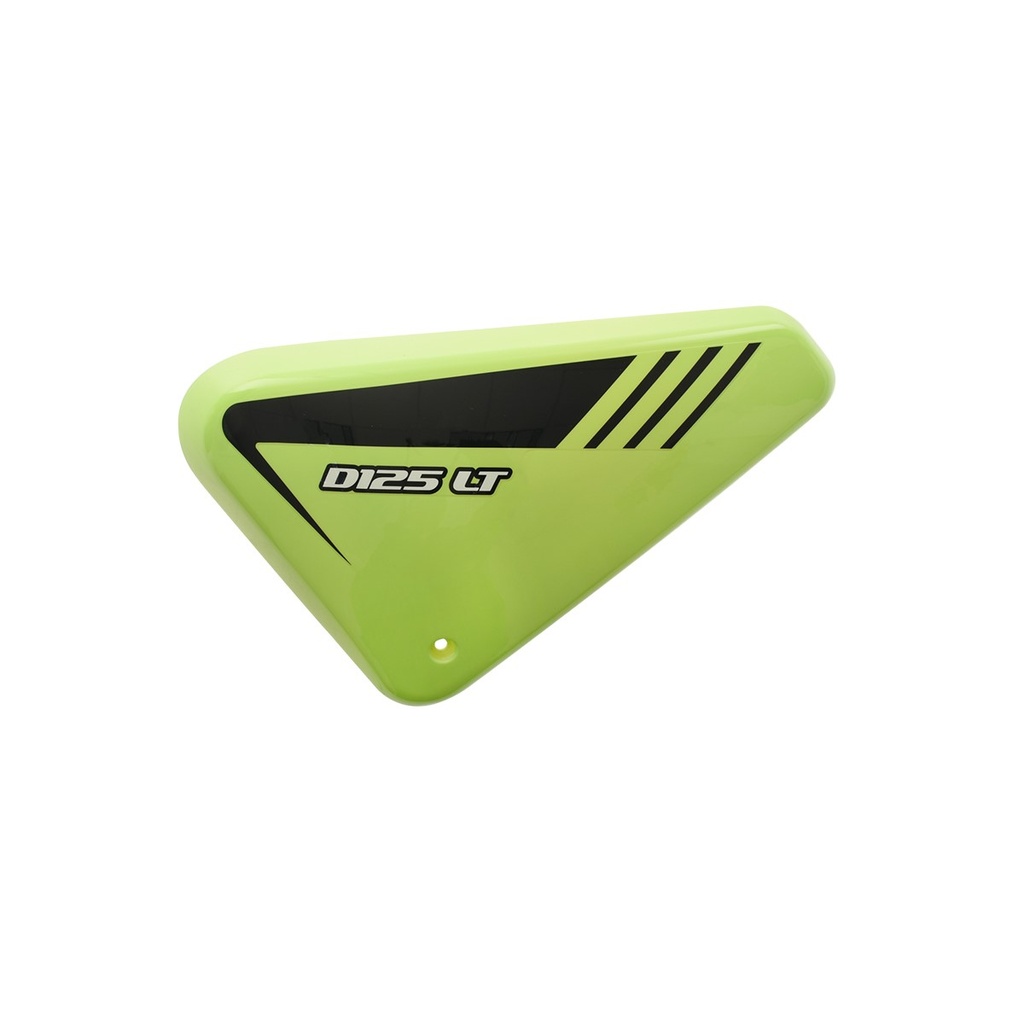 CUBIERTA LAT IZQ VERDE LIMA NEGRO D125 LT