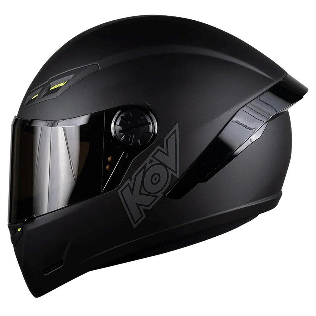 KOV CASCO FORZA SOLIDO NEGRO MATE S