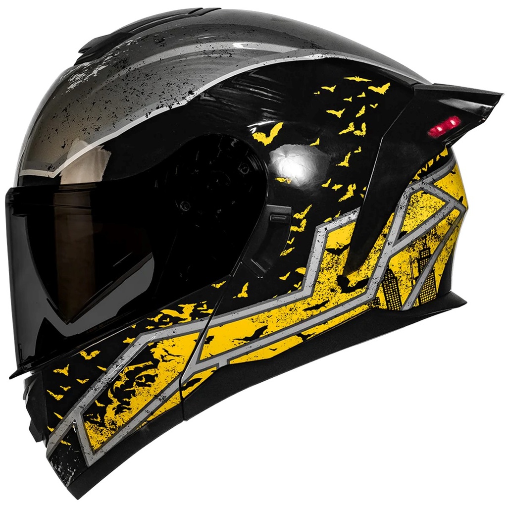 DC CASCO ZERO BATMAN AMARILLO M