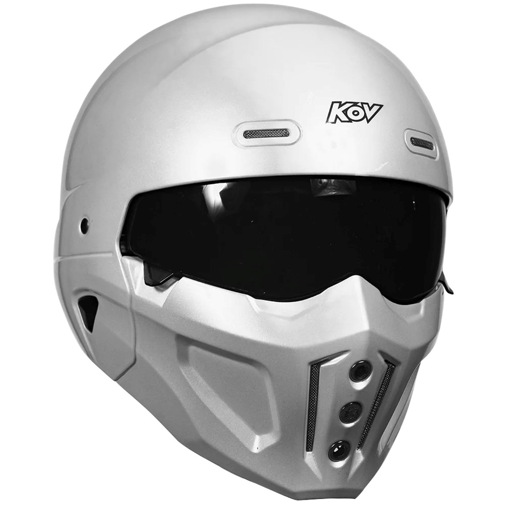 KOV CASCO SPECTRUM SOLIDO BLANCO S