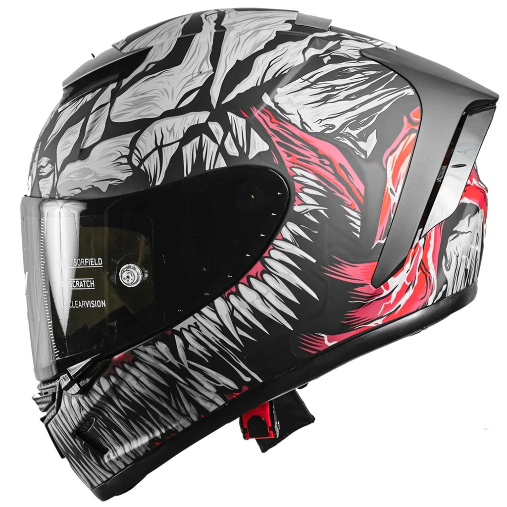 CASCO KOV AIRCUT CARNIVOR ROJO M