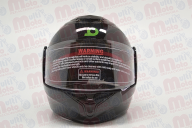 CASCO GHIRA CORAZZA NEGRO G ABATIBLE.