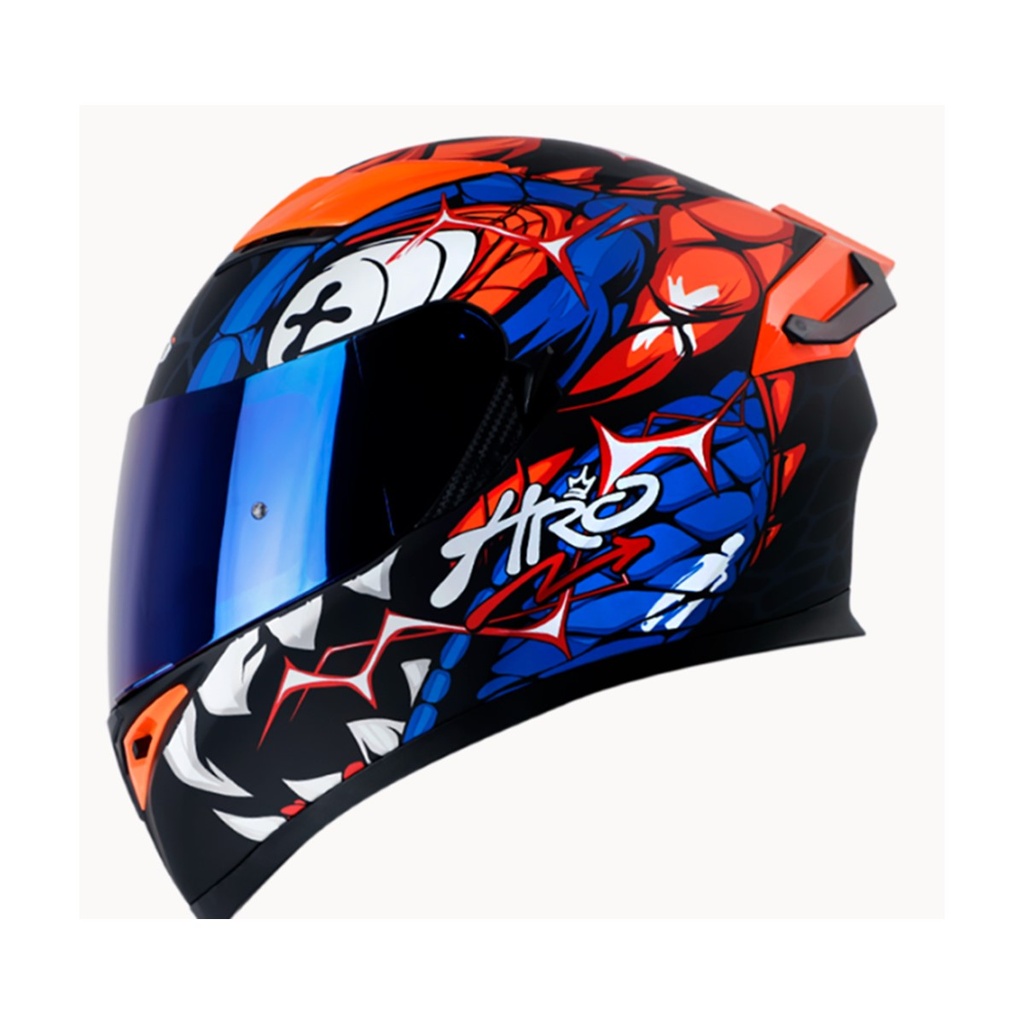 CASCO HRO 514 EVO GATOR INTEGRAL NEGRO AZUL (L)