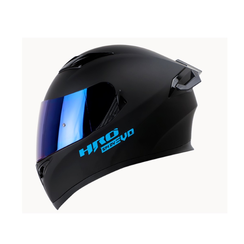 CASCO HRO 514 EVO SOLID INTEGRAL NEGRO AZUL (XL)