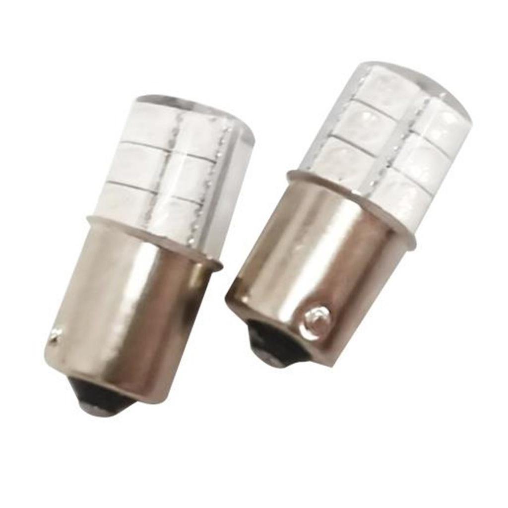 FOCO DIRECCIONAL BA15S 12V LED AMBAR (BLISTER C/2)
