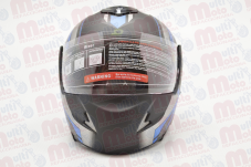 CASCO GHIRA GH800 GRAFICO POTENZA NGO/AZUL