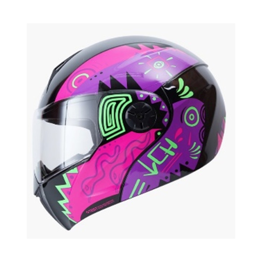CASCO ICH 3110 EX MEXA NEGRO/MORADO BRILLO (S) 2024-03-22