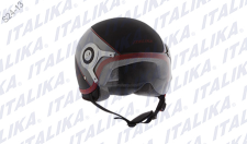 CASCO ITALIKA 3/4 DOT ACCESORIOS