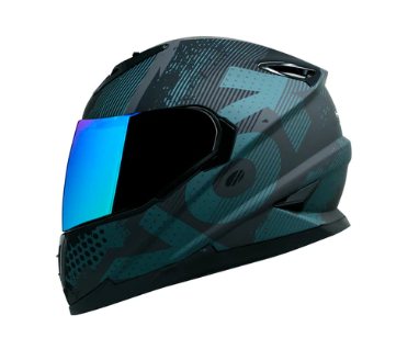 CASCO KOV VENENO MATCH ONE NEGRO L