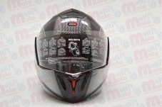 CASCO RODA REVENGE NEGRO/PLATA ROCKET G ABATIBLE