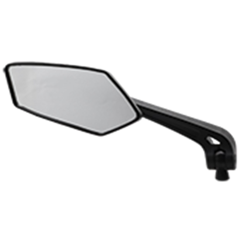 ESPEJO DEPORTIVO MODERNO ADAPTADOR 8-10MM COLOR NEGRO