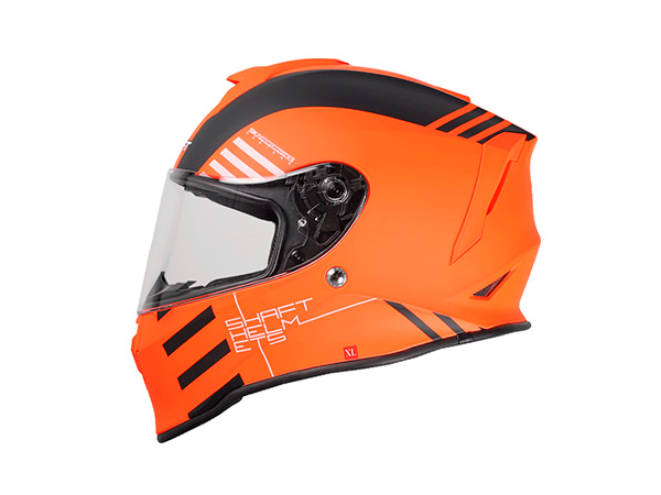 CASCO SHAFT INTEGRAL 551 DUAL NARANJA XL