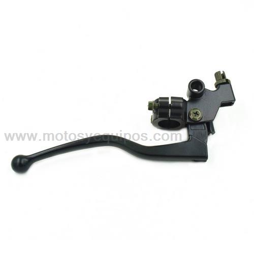 MANIJA FRENO DELAN TIPO UNIVERSAL CON SOPORTE (NEGRO) PROMOT
