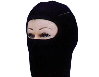 MASCARA PROTECTORA VIENTO UNITALLA NEGRO  COMPLETA