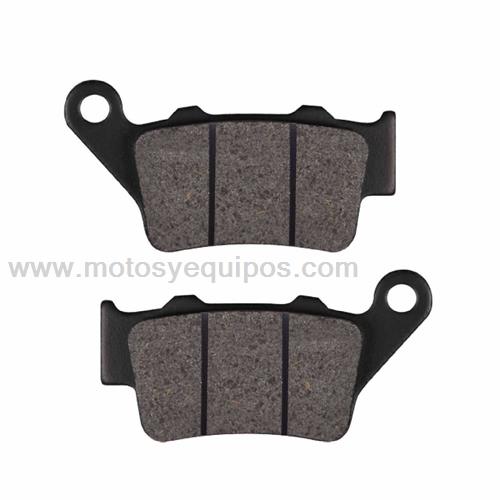 PASTILLA FRENO TRAS P/BAJAJ PULSAR NS200/RS KTM DUKE 200 PRO