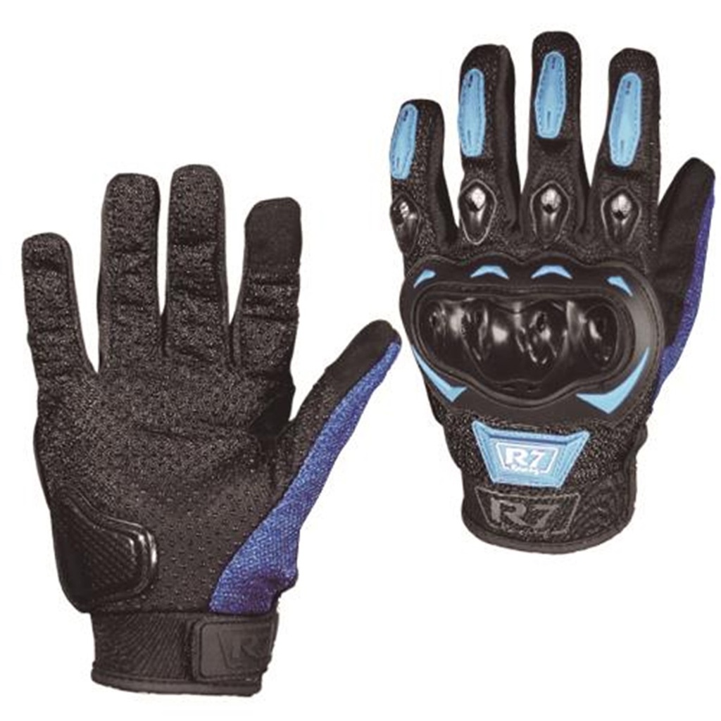 GUANTES VEL R7 RACING AZUL R7-2 TOUCH