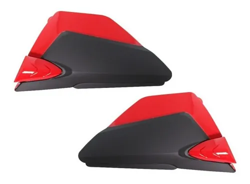 CUBIERTAS LATERALES DER / IZQ NEGRO/ROJO FT-125SP 12-15
