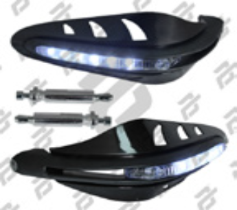 PROTECTORES DE PUÑOS NEGROS LUZ DE CUARTOS  12 Vcc