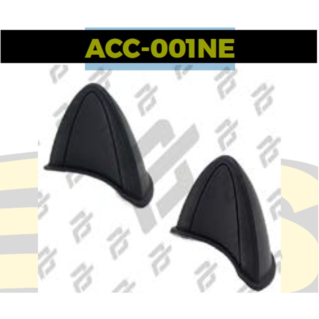 OREJAS DE GATO PARA CASCO DE SILICON NEGRO UNIVERSAL PARA TODO TIPO DE CASCOS