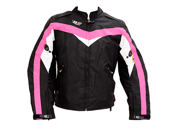 CHAMARRA DEPORTIVA R7 RACING L NGO/ROS R7-409 TEXTIL P/DAMA