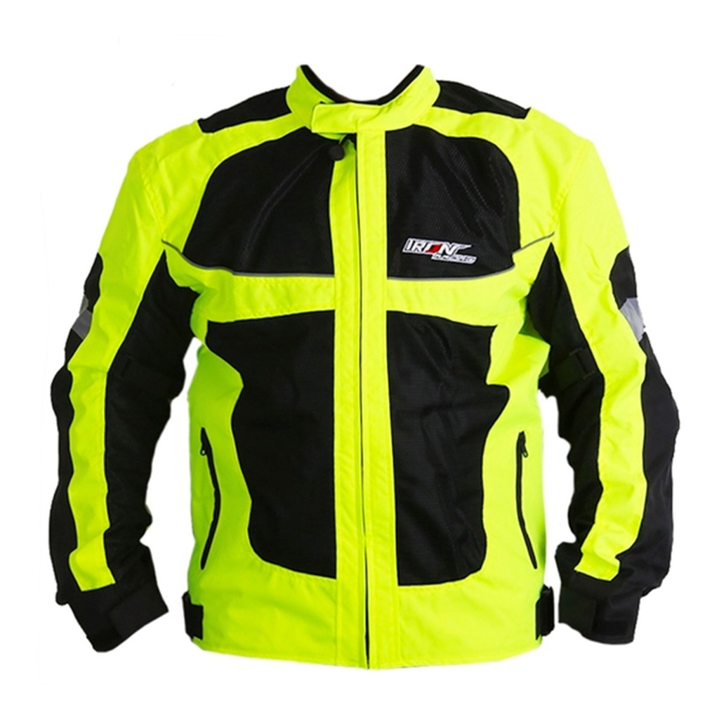 CHAMARRA PARA MOTOCICLISTA CON PROTECCIONES MSD-21 TALLA XL