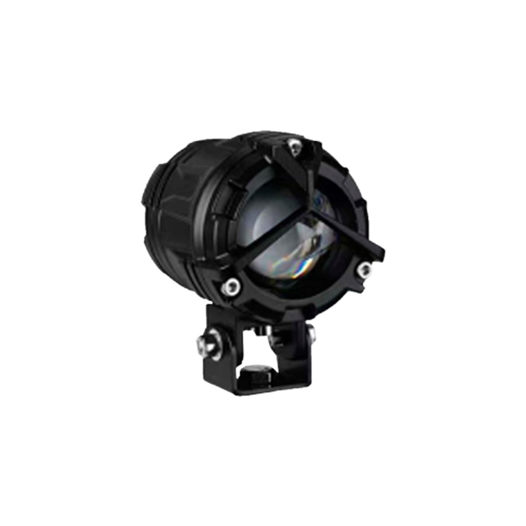 FARO AUXILIAR LED 1 LUPA LUZ BICOLOR AMARILLO-BLANCO 12/30V 30W