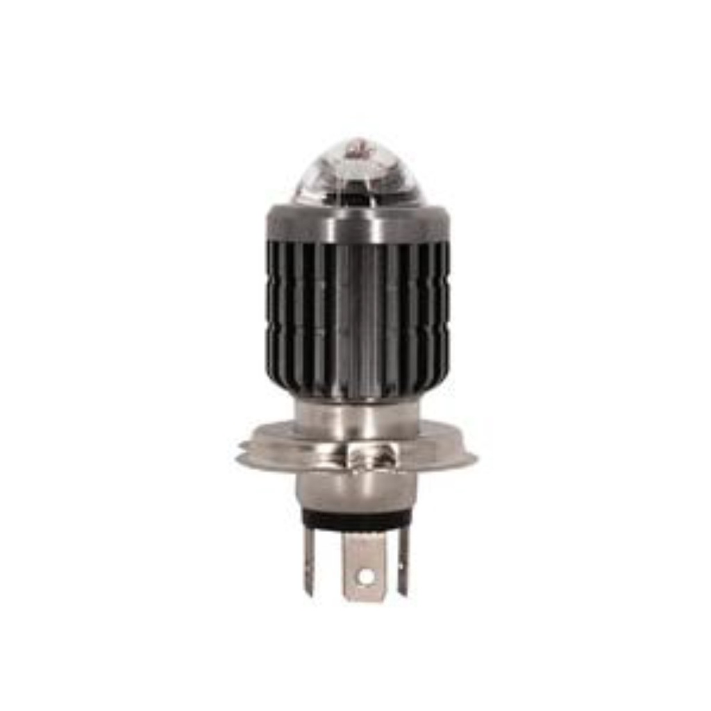 Foco H4 LED lupa gris