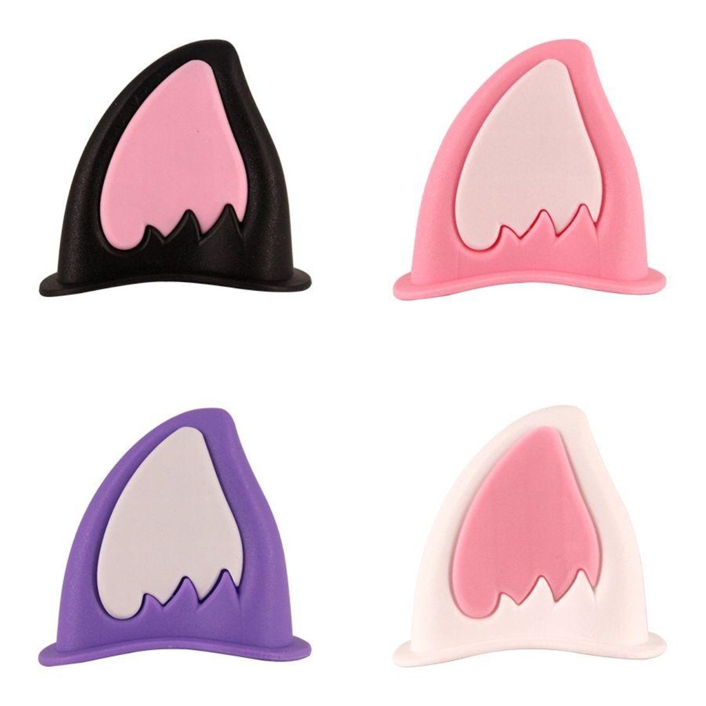Oreja de gato para casco (bicolor)