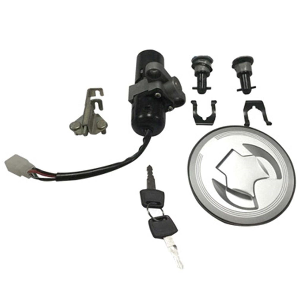 INTERRUPTOR ENCENDIDO CON LLAVE CERRADURA SET ITALIKA 125 Z (16-19) 12V