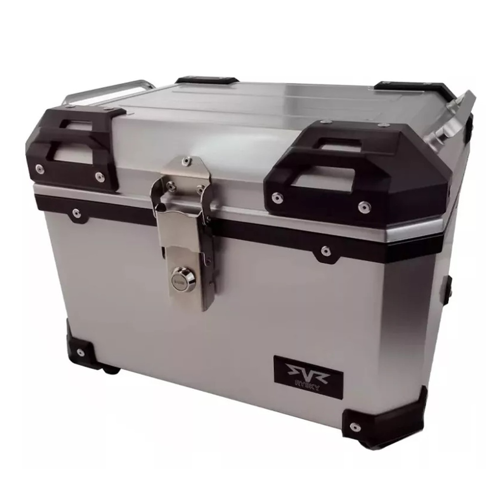 CAJA PORTA-EQUIPAJE MOTONETAS Y MOTOS DE TRABAJO / CAPACIDAD 45L ANCHO 43cm/ALTO 36cm/FONDO:
34cm/DESMONTABLE/RESPALDO/CARGA: 6kg