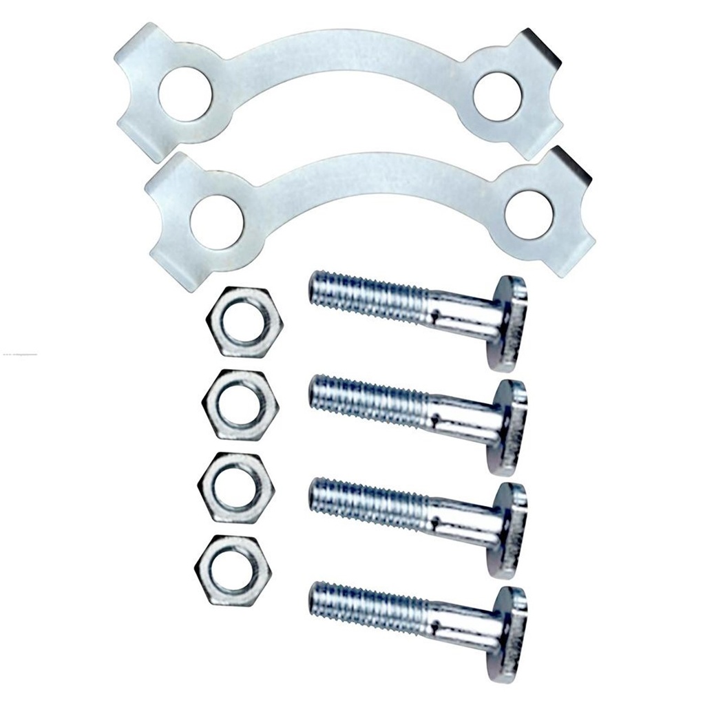 BIRLO/TORNILLO ENGRANE TRASERO PROMOTO CON TUERCA (4 PIEZAS) TIPO OEM ITALIKA FT125 ROJA /FT150S/DT125/150