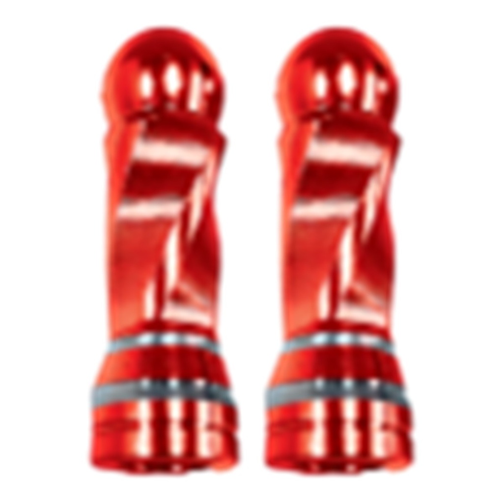 TAPON DECORATIVO PARA VALVULA EN FORMA RODONDO (ROJO)