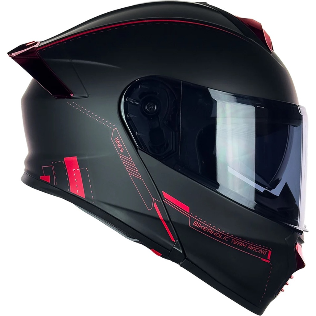KOV CASCO THUNDER RACING ROJO M