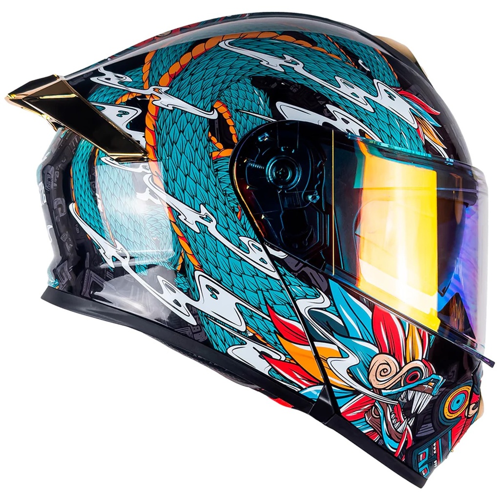 KOV CASCO THUNDER QUETZAL VERDE BRI L