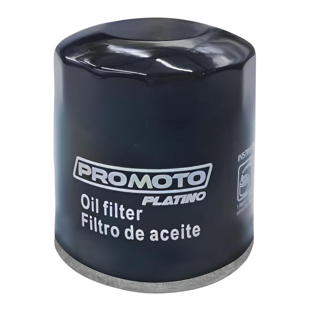 FILTRO ACEITE PROMOTO PLATINO PF-204 HONDA CBR600/ YAMAHA R1/R6/MT/KAWASAKI ZX6/VULCAN