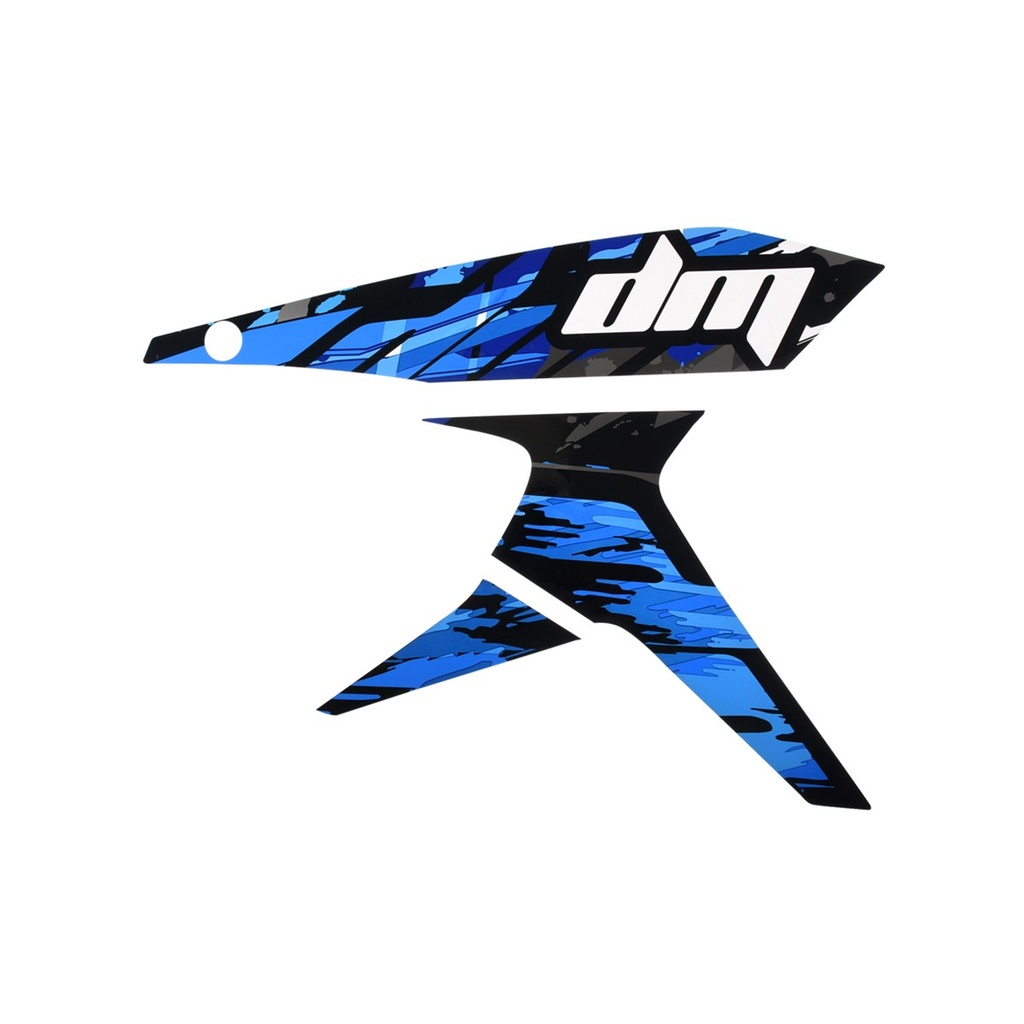 JGO ETIQUETAS CUBIERTA TANQUE DER DM150