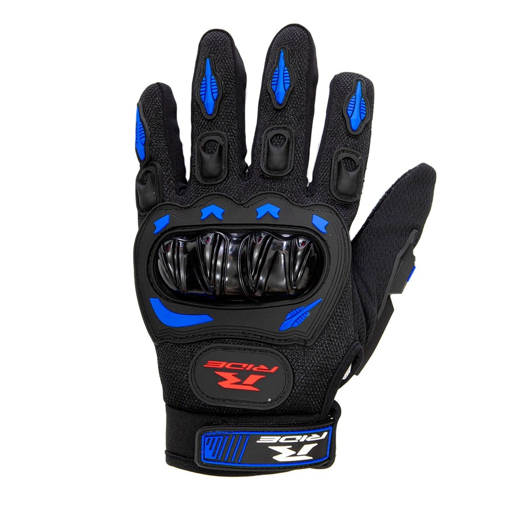 GUANTES URBAN NEGRO/AZUL L