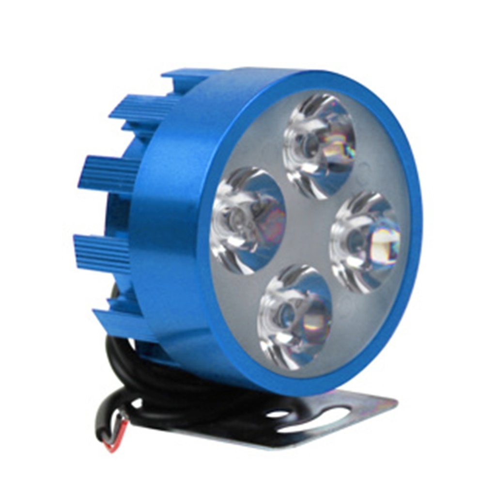 FARO AUXILIAR 4 LEDS CON ESTROBO AZUL 12V 4W SUSTITUYE A 99-5024-001