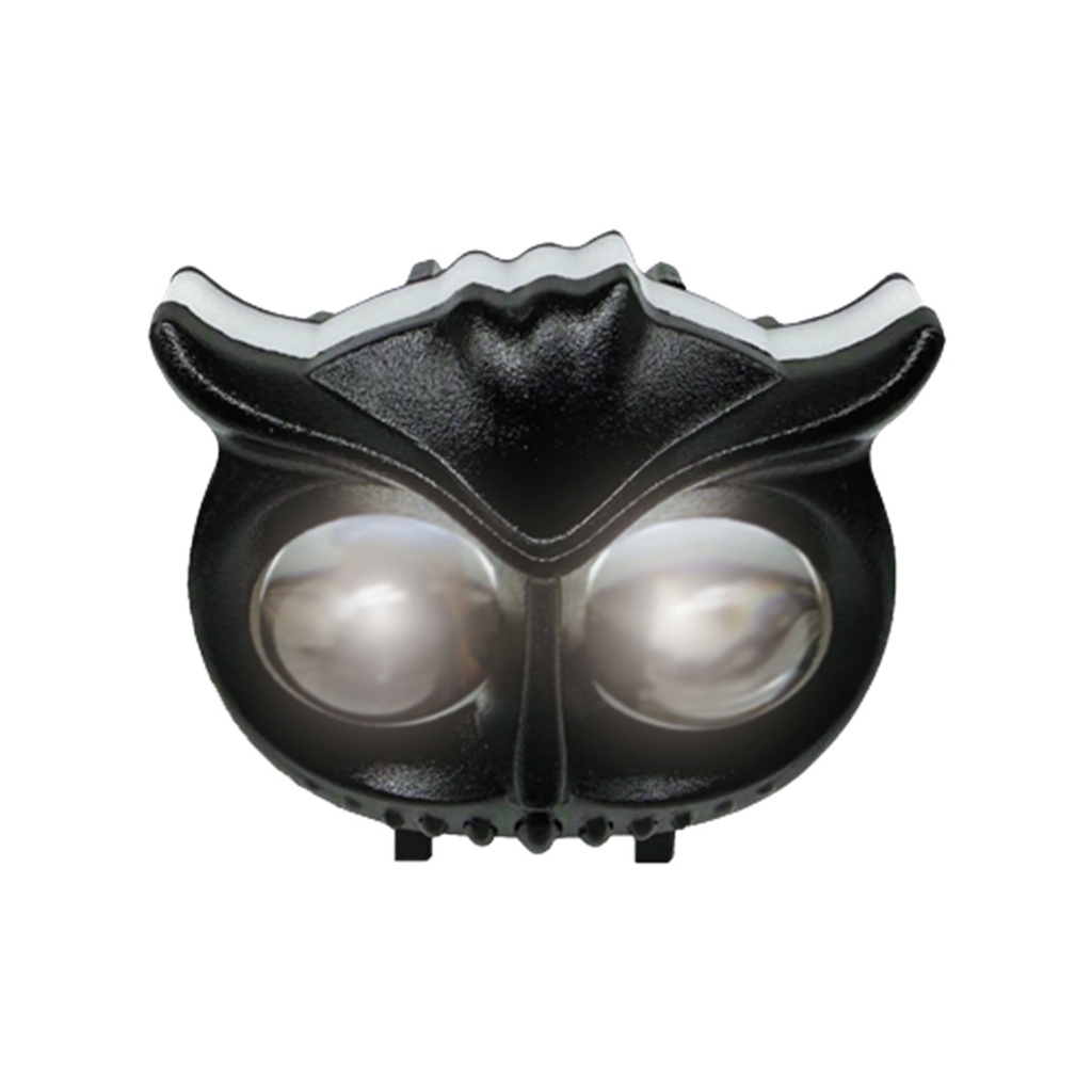 FARO AUXILIAR LED BUHO CON HALO INTERMEDIO LUZ AMARILLO-BLANCO