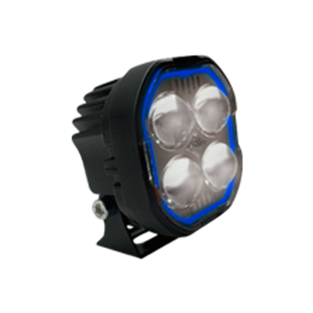 FARO LED TREBOL CON OJO DE DIABLO