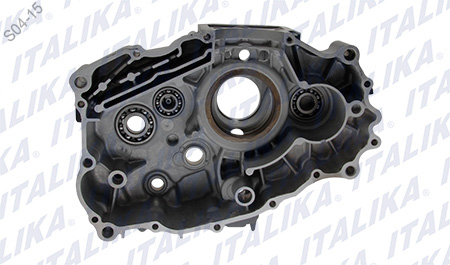 COMPONENTE CARTER IZQ NEGRO RT200 GP, RT200 SPITZER, RC200 NEGRA