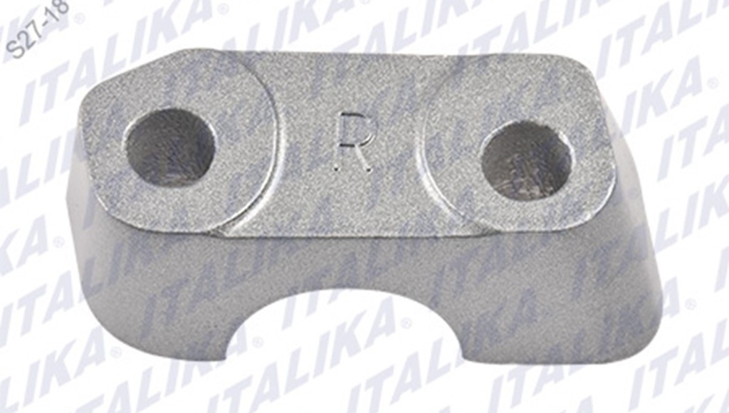 ABRAZADERA INF MANUBRIO DER RC150 YOROBO, RC200 NEGRA