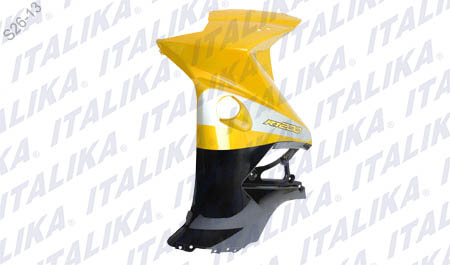 CUBIERTA DELANTERA IZQ. AMARILLO Y NEGRO RT200