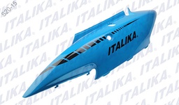 [F13011162] CUBIERTA SUP IZQ NEGRO AZUL CIAN XS125