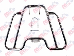 [01-CARGOCRO] DEFENSA MOTO HONDA CARGO TIPO MARIPOSA TUBO 7/8 CAL. 14CROMO)