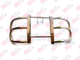 [01-TBUCRO] DEFENSA TIPO TUMBA BURRO UNIVERSAL TUBO 1" CAL. 16 CROMO)